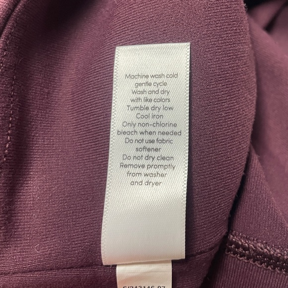 Athleta Dark Purple Full Length Leggings Sz XS - Picture 4 of 7